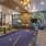 a pool table in a room