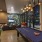 a pool table in a room